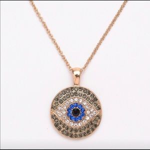 🌟✨NWT VINTAGE EVIL EYE NECKLACE!